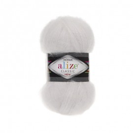 ALIZE MOHAIR CLASSIC NEW 55 белый